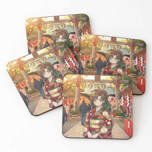 Item preview, Makoto at the Shrine for New Year's designed and sold by Solace Sparkles.