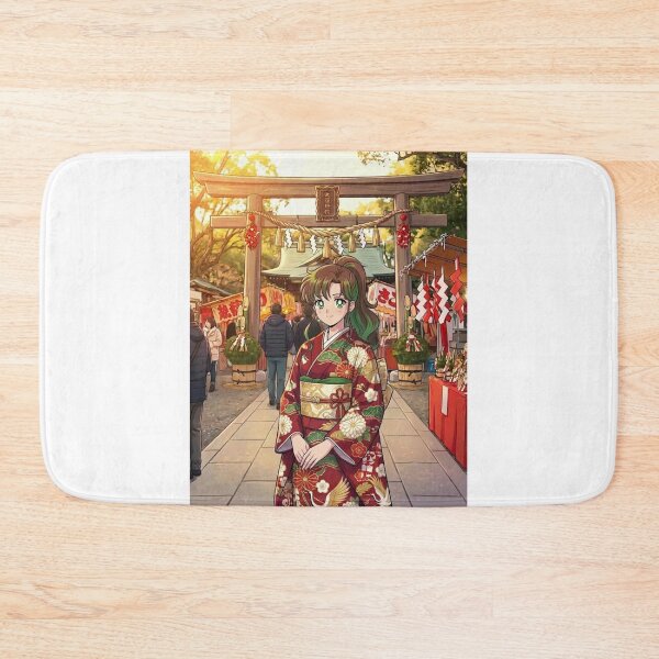 Item preview, Makoto at the Shrine for New Year's designed and sold by Solace Sparkles.