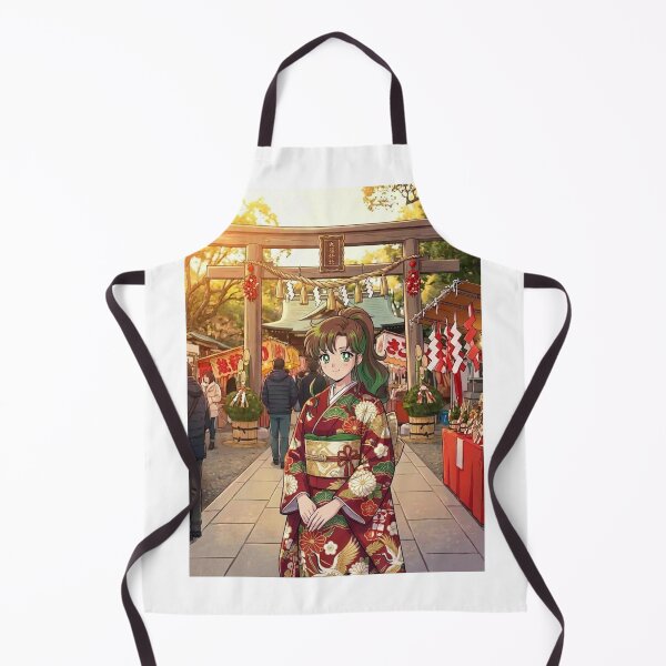 Item preview, Makoto at the Shrine for New Year's designed and sold by Solace Sparkles.
