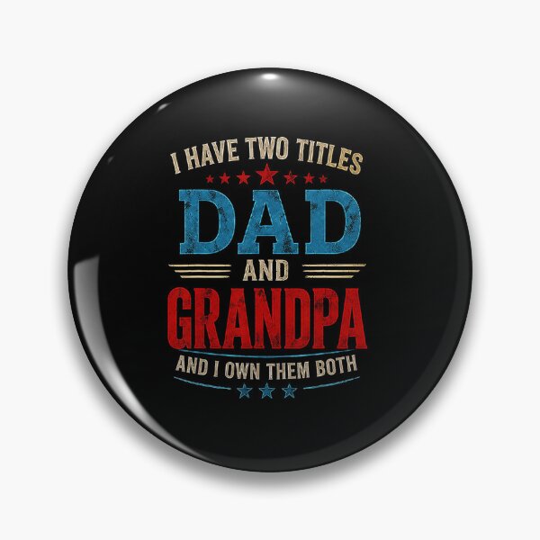 Item preview, Dad and Grandpa Funny Vintage Quote Family Pride Typography designed and sold by zamiokaline.
