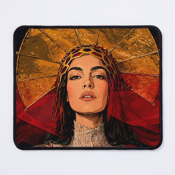 Item preview, Anne Hathaway as Mother Mary (fan art) designed and sold by PopCultureAndStuff.