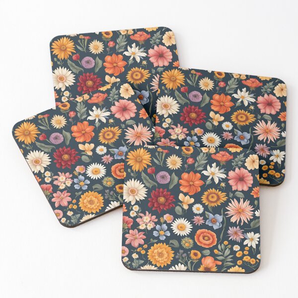 Item preview, Sunlit Petals - Seamless Floral Pattern designed and sold by Pattern Fusion Creations.