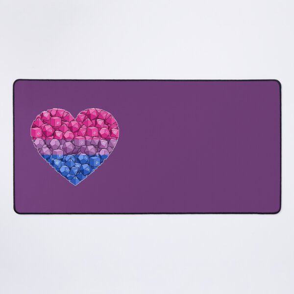 Item preview, Dice Heart - Bi Pride designed and sold by -Solarly-.