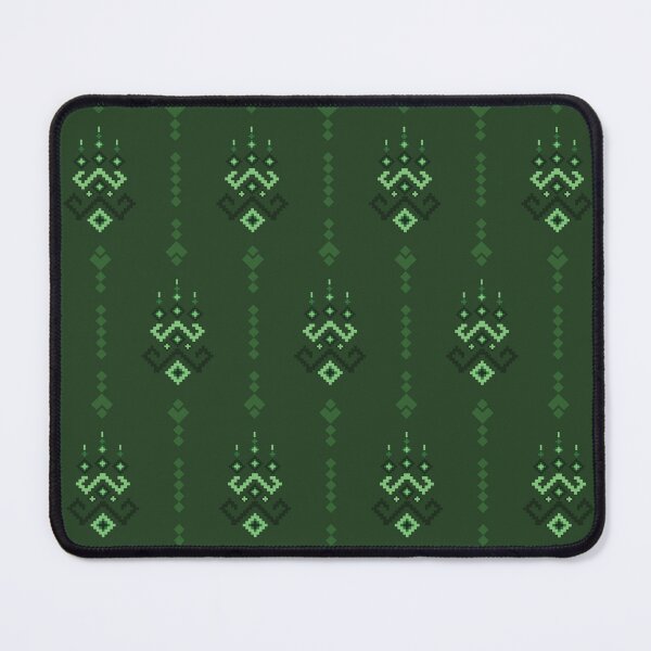 Item preview, Seamless Traditional Thai Style Geometric Pattern in Forest Green designed and sold by PowerAntShop.