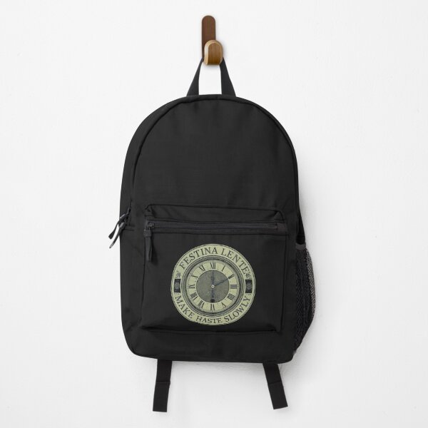 Item preview, Festina Lente Make Haste Slowly Vintage Clock | Dark Academia designed and sold by VENOHA.