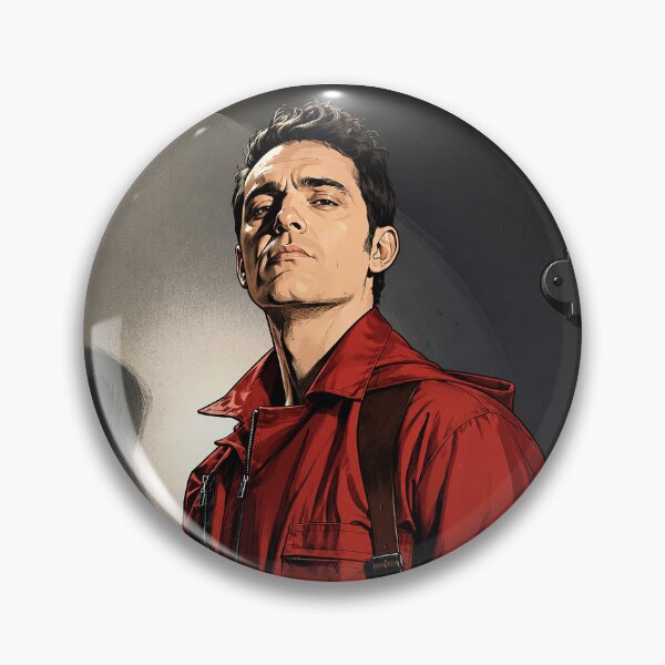 Item preview, Pedro Alonso as Berlin in Money Heist (fan art) designed and sold by PopCultureAndStuff.