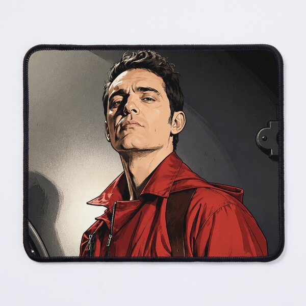 Item preview, Pedro Alonso as Berlin in Money Heist (fan art) designed and sold by PopCultureAndStuff.
