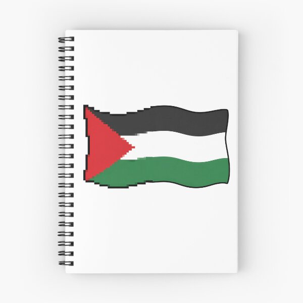 Item preview, Waving Palestine Flag Pixel designed and sold by ArtMassive.
