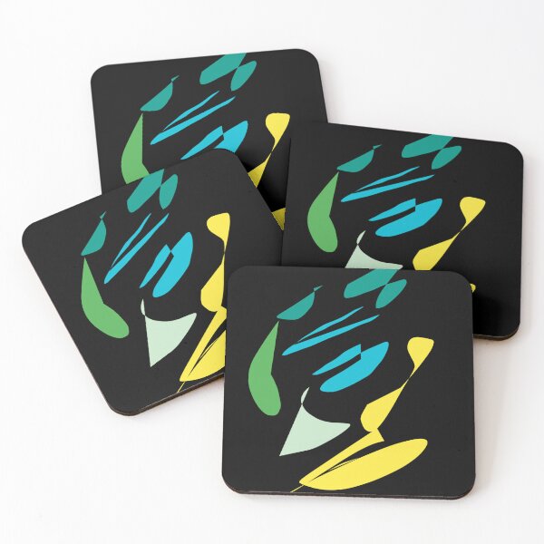 Item preview, Minimalist Colorful Organic Shapes Art designed and sold by Pawar1999.