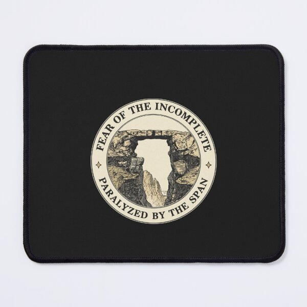 Item preview, Fear Of The Incomplete Paralyzed By The Span | Burnout designed and sold by VENOHA.