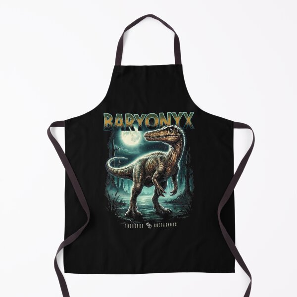 Item preview, Vintage Baryonyx Moonlight Retro Dinosaur Bootleg designed and sold by Masonixem.
