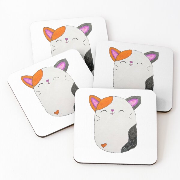 Item preview, Cute Chubby Calico Cat Illustration designed and sold by SketchesByJeevi.