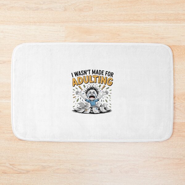 Item preview, Adulting Is Hard – Crying Over Bills Funny Graphic Tee designed and sold by Glamour Gaze .