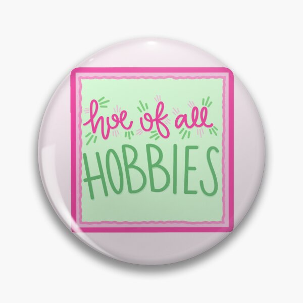 Item preview, hoe of all hobbies designed and sold by she who creates.