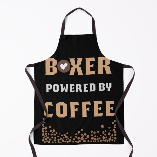 Item preview, Boxer Powered By Coffee Retro Vintage Boxing Design designed and sold by WildTrace.