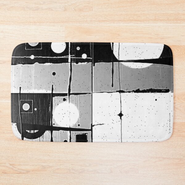 Item preview, midnight geometry age black and white geometric abstract design designed and sold by SmashingDeals.