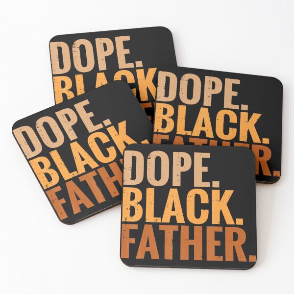 Item preview, Dope Black Father Bold Vintage Dad Pride Statement Typography designed and sold by zamiokaline.