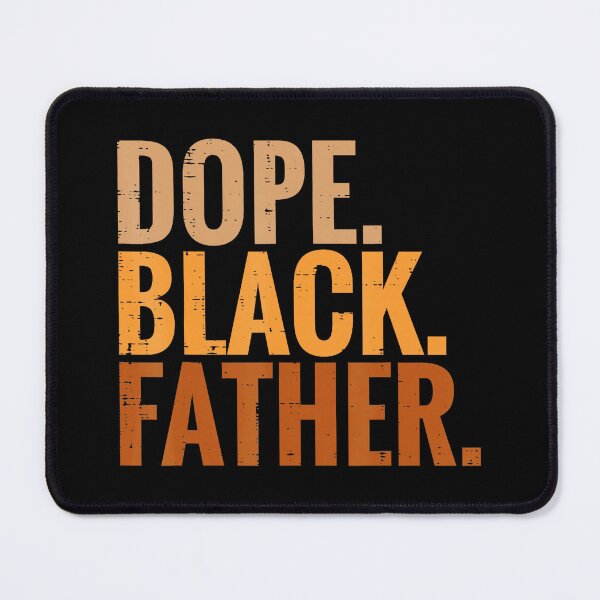 Item preview, Dope Black Father Bold Vintage Dad Pride Statement Typography designed and sold by zamiokaline.