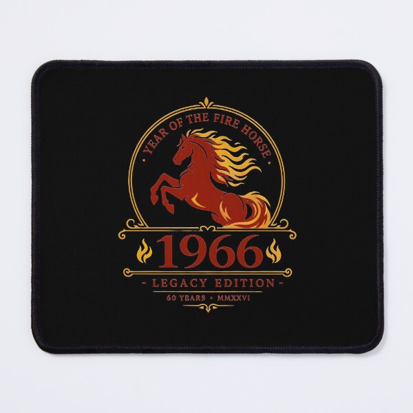 Item preview, 1966 Fire Horse Legacy Edition 60th Birthday 2026 Retro Bday designed and sold by FernaRoje.