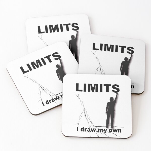 Item preview,  I Draw My Own Limits Art designed and sold by Heal of Souls Designs .