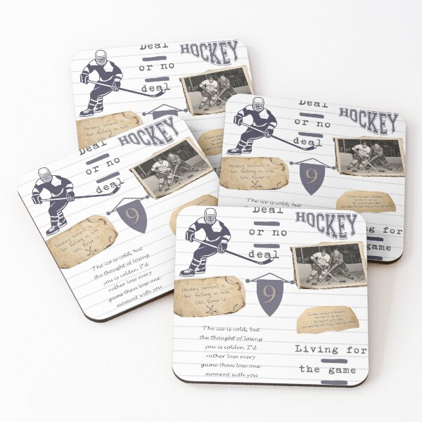 Item preview, Garrett Graham #9 Off-Campus Briar University Hockey Aesthetic | The Deal Bookish Merch designed and sold by فيلورا95.