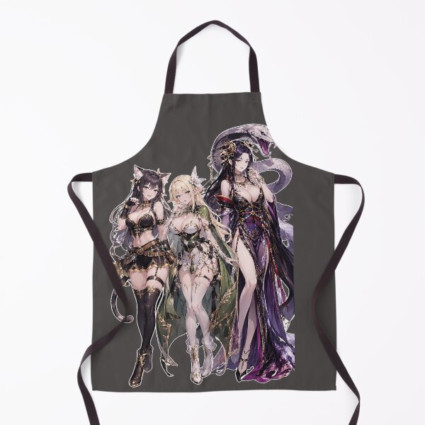 Item preview, Adventurers: Catgirl, Elf, and Snake Girl designed and sold by HD3284.