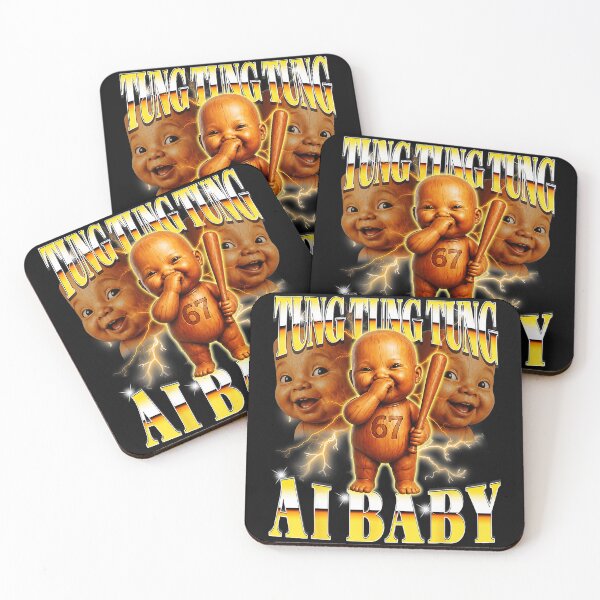 Item preview, Funny AI Baby Y2K Bootleg Chaos Meme Retro designed and sold by Masonixem.