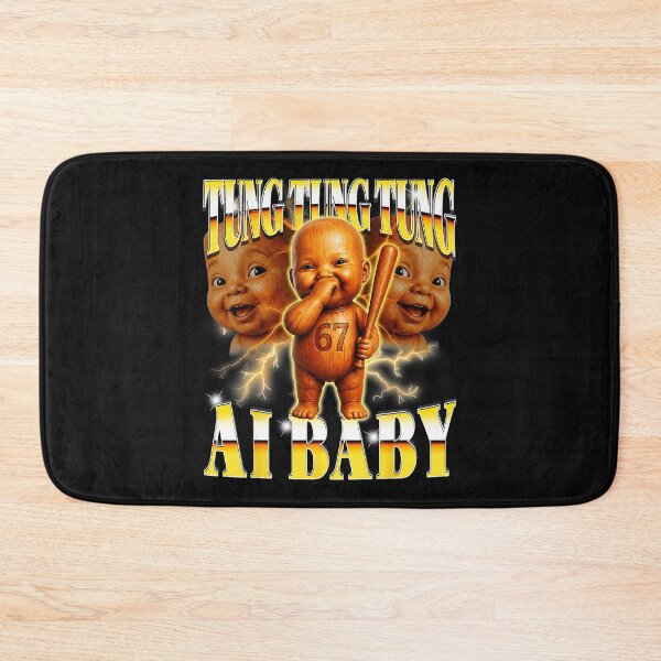 Item preview, Funny AI Baby Y2K Bootleg Chaos Meme Retro designed and sold by Masonixem.