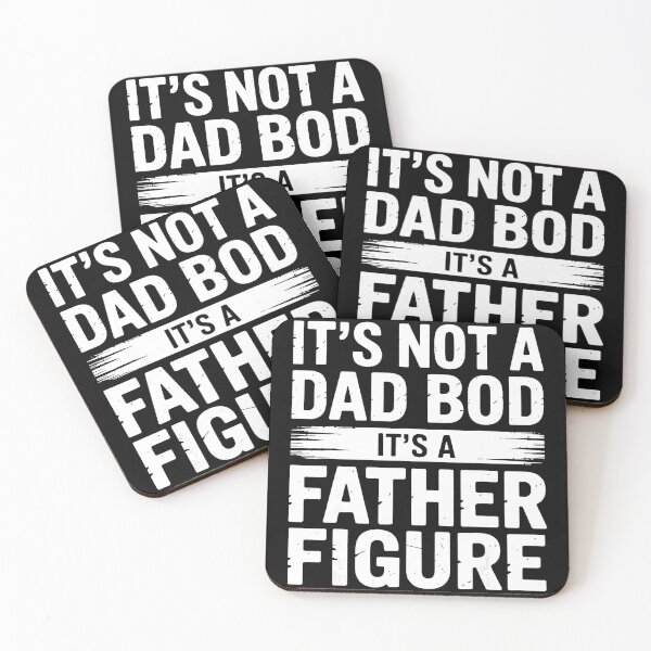 Item preview, Funny Dad Bod Father Figure Retro Sarcastic Typography designed and sold by zamiokaline.