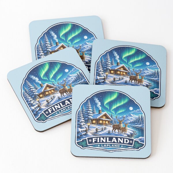 Item preview, Lapland, Finland Northern Lights designed and sold by Myra365Art.