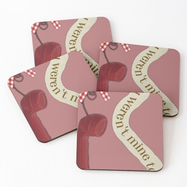 Item preview, Vintage Love Quote Art – Old Phone & Ribbon Design designed and sold by Inanisssss.