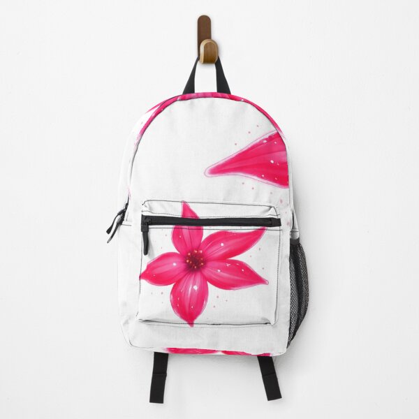 Item preview, Pink glossy floral star blossom designed and sold by AuraMusa.