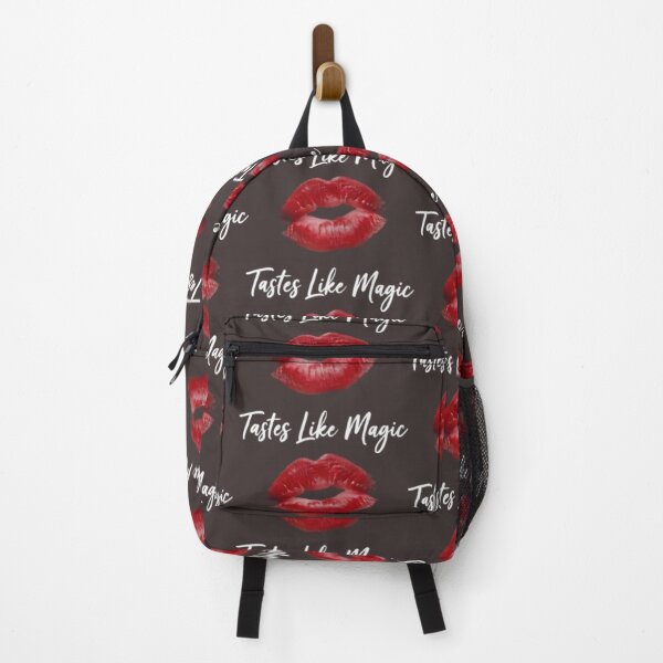 Item preview, Red Lipstick Kiss Mark Text Graphic designed and sold by SplashTastic.
