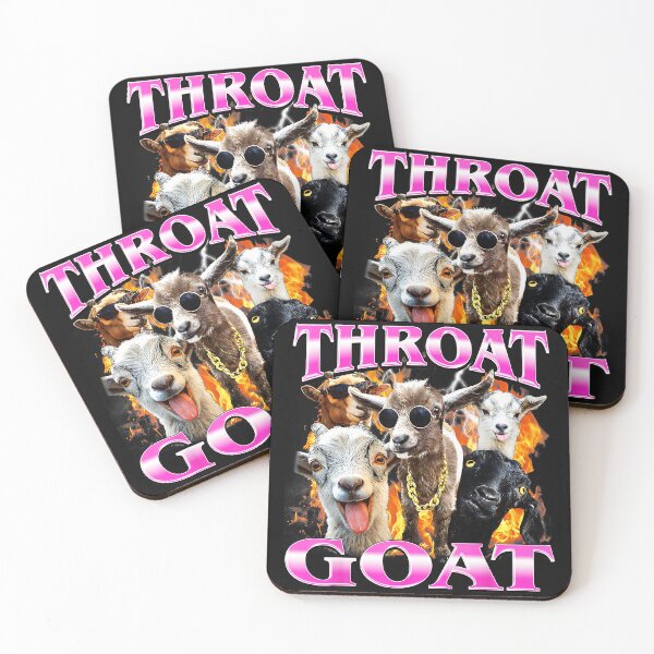 Item preview, Funny Goat Meme Y2K Bootleg Chaotic Animal Humor designed and sold by Masonixem.