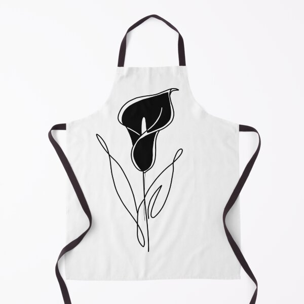 Item preview, Calla lily flower line art drawing designed and sold by ARIN2550.