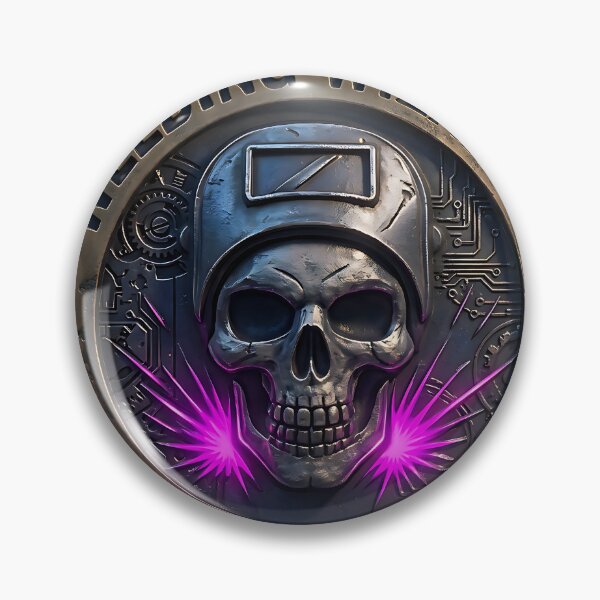Item preview, 3D Welding Wizards Forge The Ashes Industrial Crest designed and sold by HoshisWorld2018.