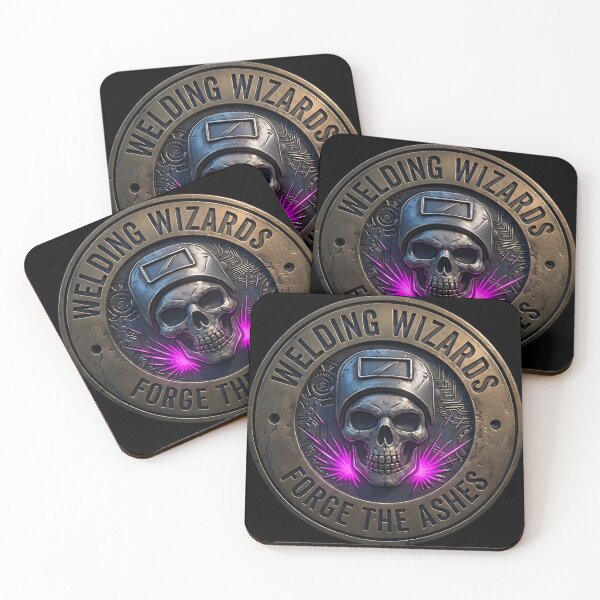 Item preview, 3D Welding Wizards Forge The Ashes Industrial Crest designed and sold by HoshisWorld2018.