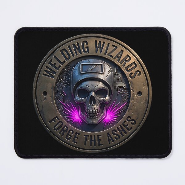 Item preview, 3D Welding Wizards Forge The Ashes Industrial Crest designed and sold by HoshisWorld2018.