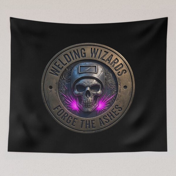 Item preview, 3D Welding Wizards Forge The Ashes Industrial Crest designed and sold by HoshisWorld2018.