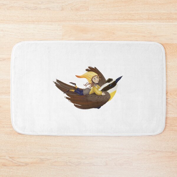Item preview, Flying Great Kiskadee Elf Boy Riding Bird Art designed and sold by OhSusiVee.