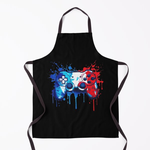 Item preview, Patriotic Gamer Red White Blue Video Game Controller Splash designed and sold by FGTV2021.