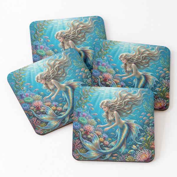 Item preview, The mermaid is very cute. designed and sold by PP&RAINBOW SHOP.