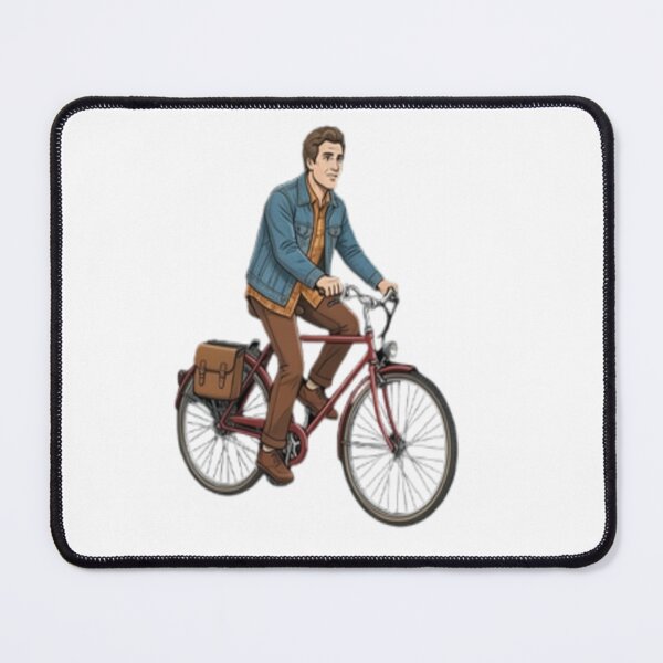 Item preview, Vintage Cyclist Illustration designed and sold by Stefanrajzer.