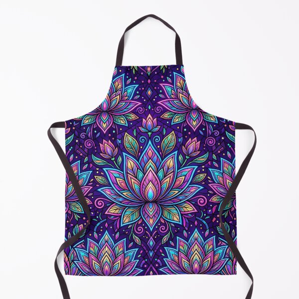 Artikelvorschau, Lebhaftes Lotusblumen-Mandala-Muster entworfen und verkauft von LuisWorks.