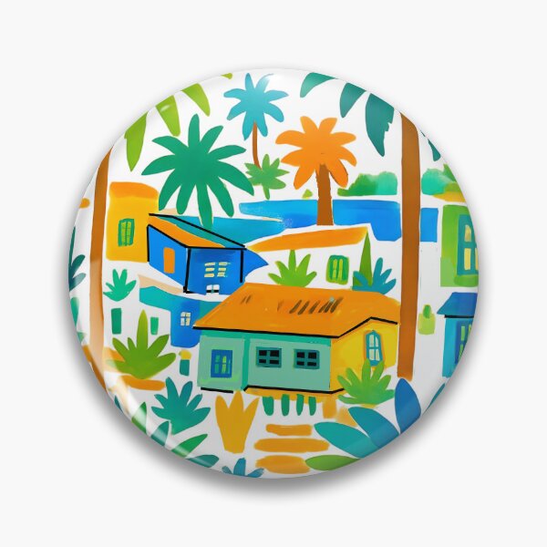 Item preview, VIBRANT TROPICAL LANDSCAPE designed and sold by WendyMaree.