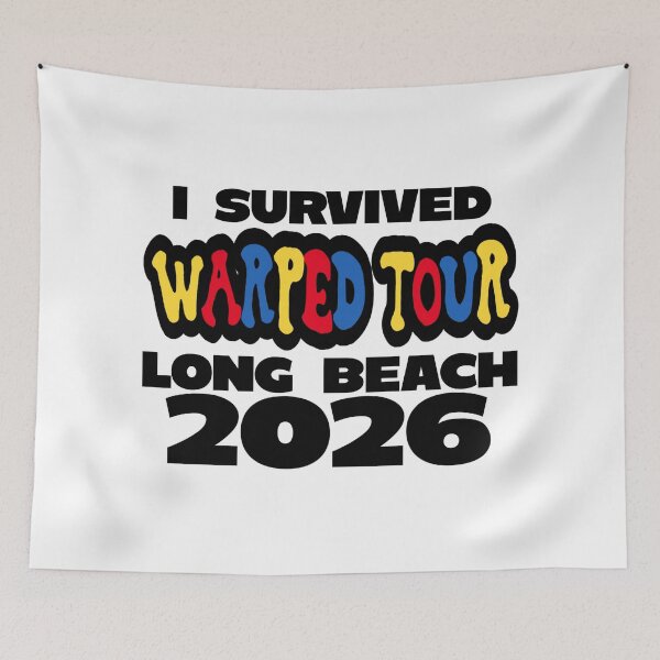 Item preview, i survived warped tour long beach 2026 designed and sold by trinketgal.