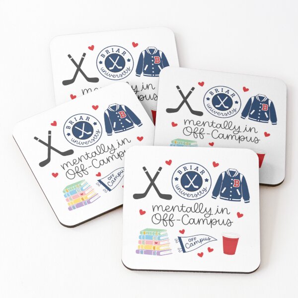Item preview, Off Campus Briar University Ice Hockey; Mentally Off-Campus Bookish; Hockey Romance designed and sold by Annelienpeleria.