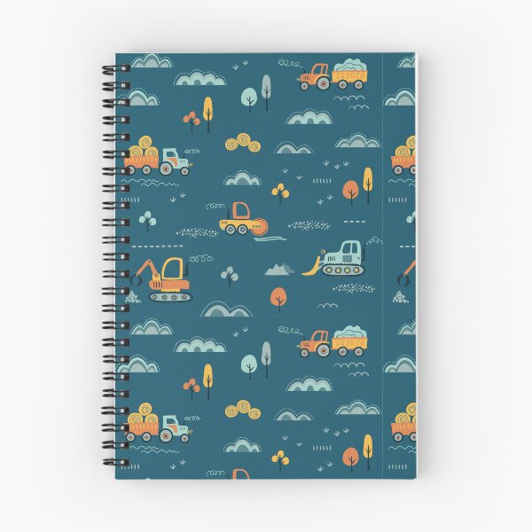 Item preview, Cute Cartoon Construction Trucks - Kids Nursery Pattern  designed and sold by nora8820.