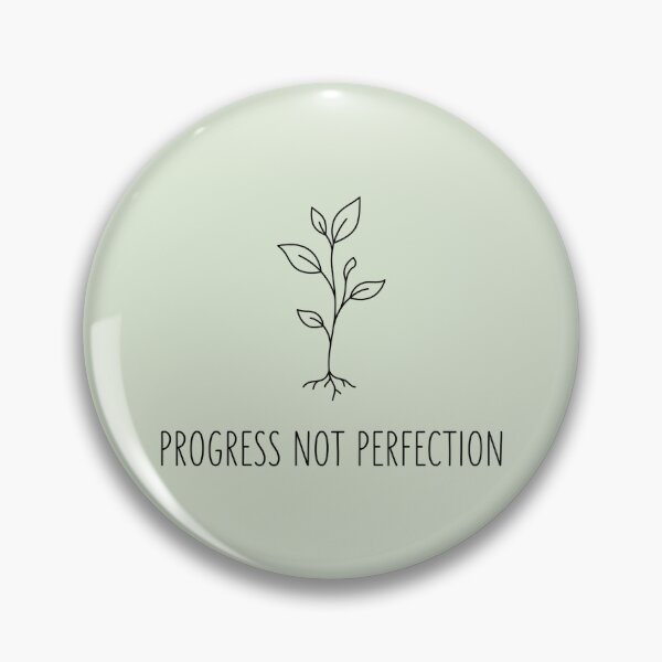 Item preview, Progress Not Perfection Plant  designed and sold by VibeShift Studio.