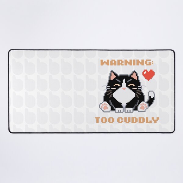 Item preview, Warning: No Camera │ Pixel Cat designed and sold by sixsixsix.shop.